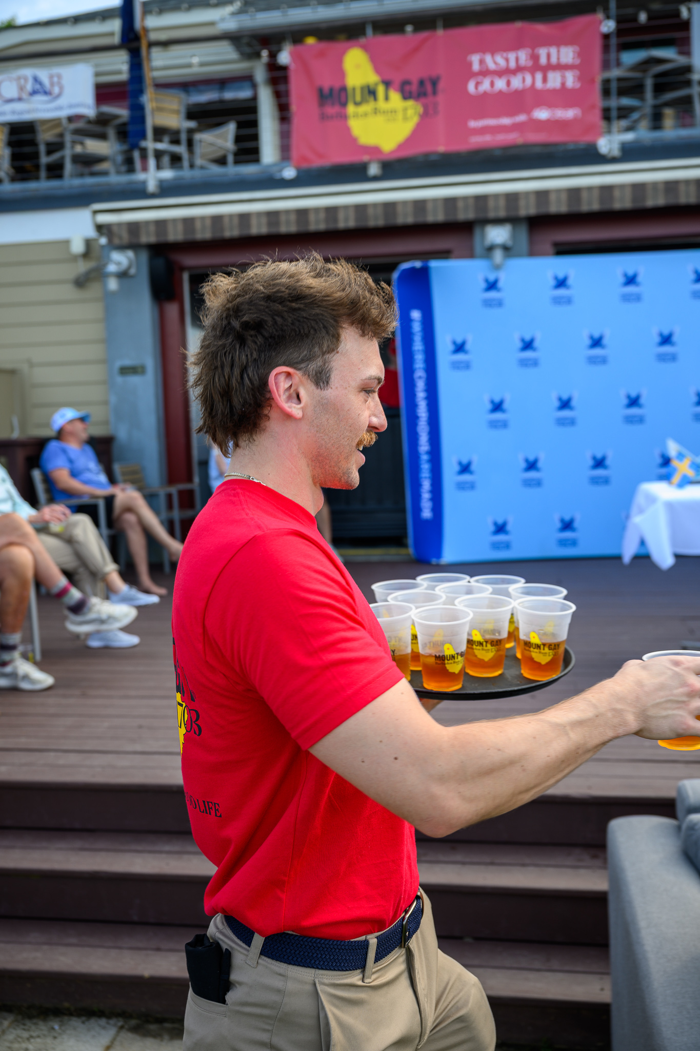 Racing near the finish